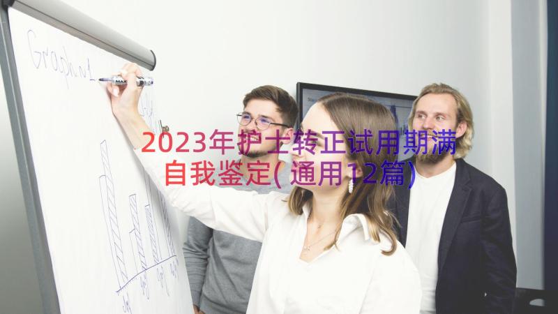 2023年护士转正试用期满自我鉴定(通用12篇)