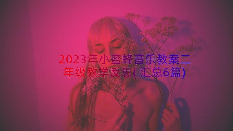 2023年小蜜蜂音乐教案二年级教学反思(汇总6篇)