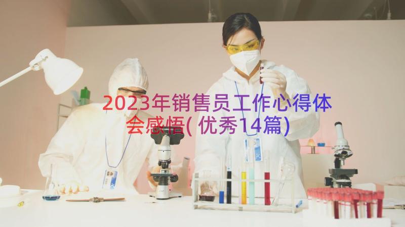 2023年销售员工作心得体会感悟(优秀14篇)