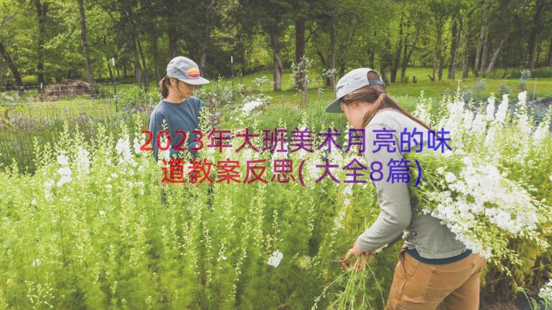 2023年大班美术月亮的味道教案反思(大全8篇)