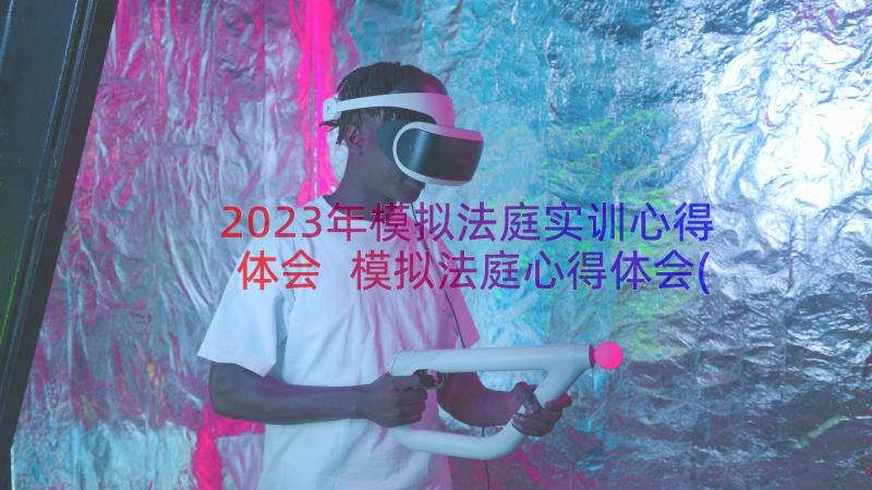 2023年模拟法庭实训心得体会 模拟法庭心得体会(大全12篇)