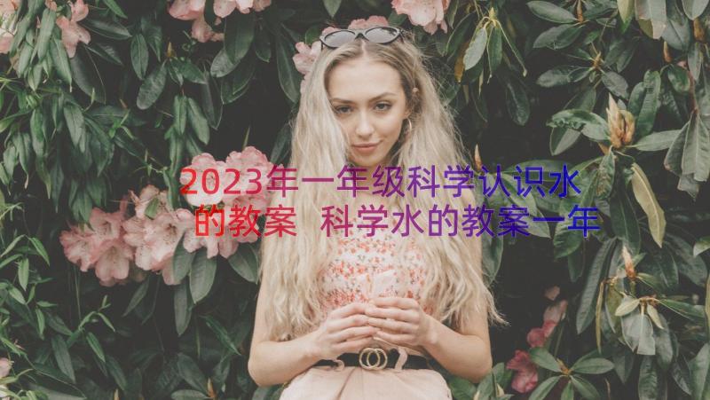 2023年一年级科学认识水的教案 科学水的教案一年级(优秀17篇)