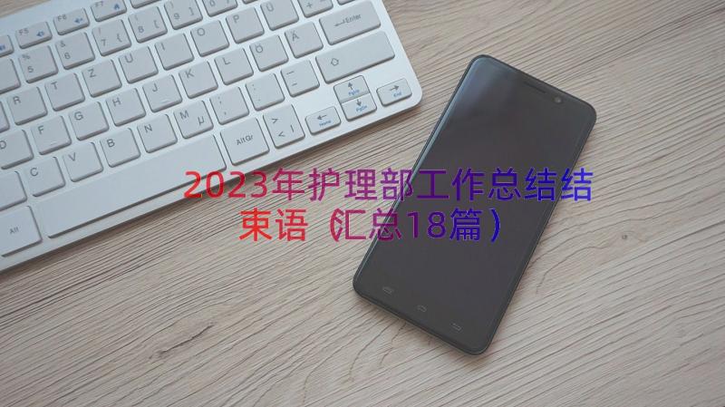 2023年护理部工作总结结束语（汇总18篇）