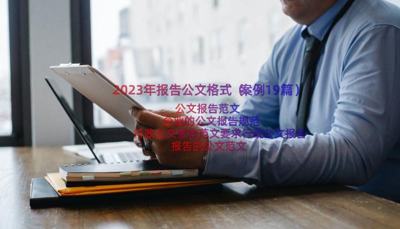 2023年报告公文格式（案例19篇）