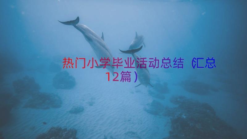 热门小学毕业活动总结（汇总12篇）