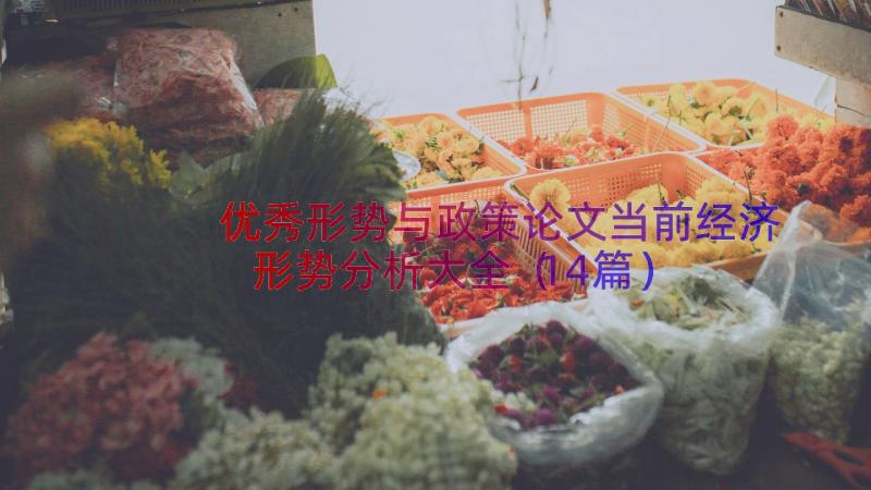 优秀形势与政策论文当前经济形势分析大全（14篇）