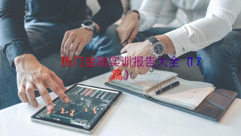 热门金融实训报告大全（17篇）