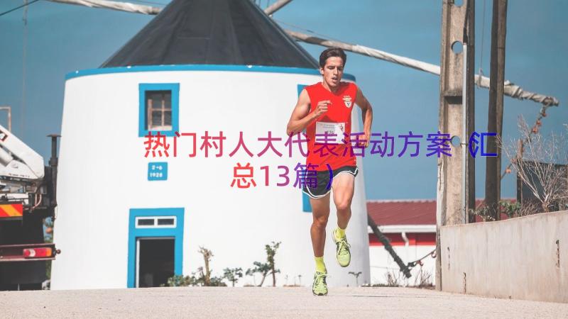 热门村人大代表活动方案（汇总13篇）