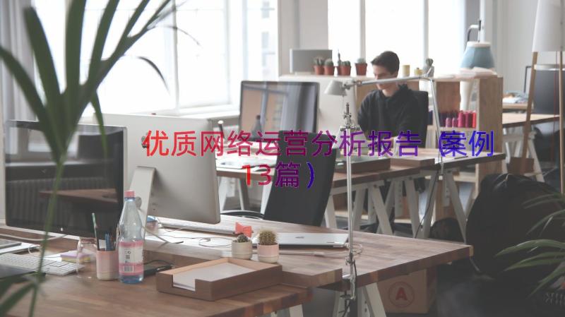 优质网络运营分析报告（案例13篇）