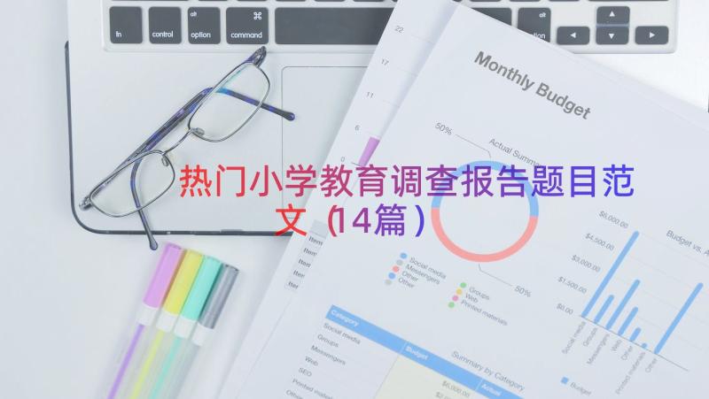 热门小学教育调查报告题目范文（14篇）