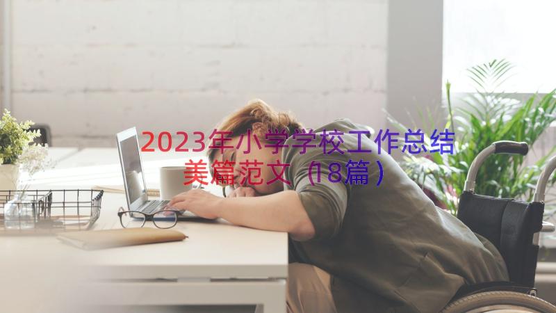 2023年小学学校工作总结美篇范文（18篇）