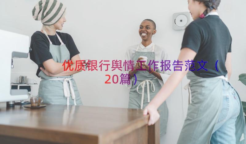 优质银行舆情工作报告范文（20篇）