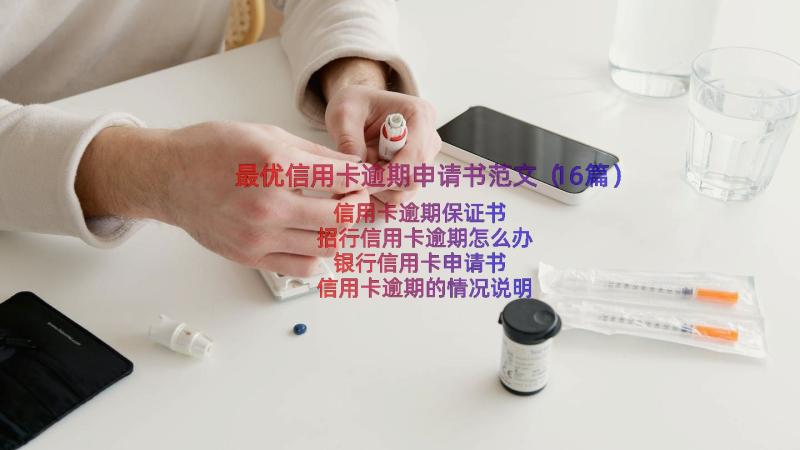 最优信用卡逾期申请书范文（16篇）