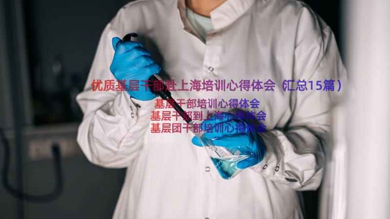 优质基层干部赴上海培训心得体会（汇总15篇）