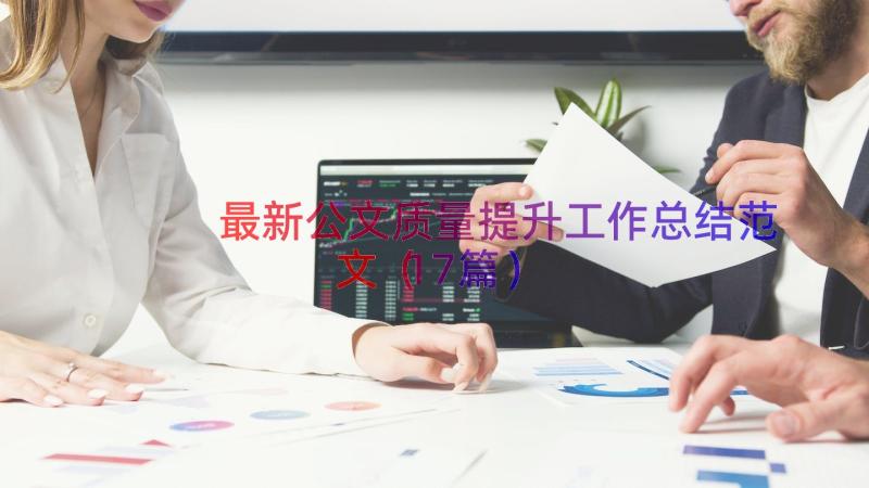 最新公文质量提升工作总结范文（17篇）