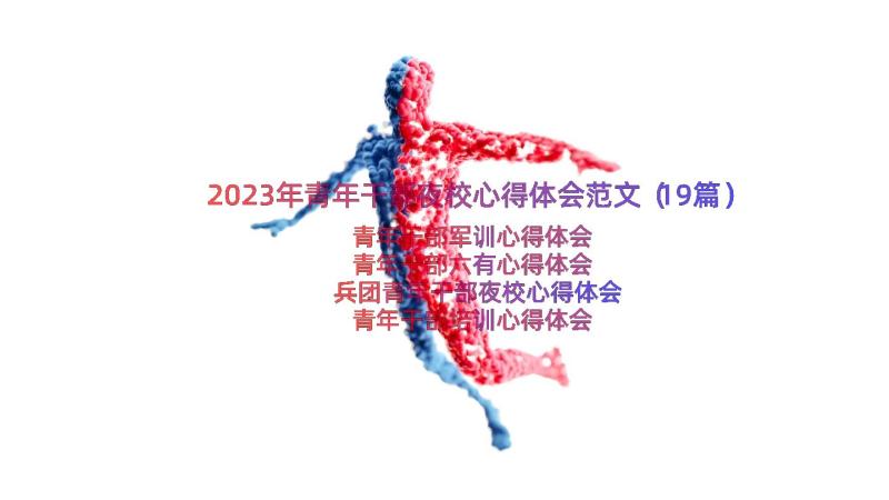 2023年青年干部夜校心得体会范文（19篇）