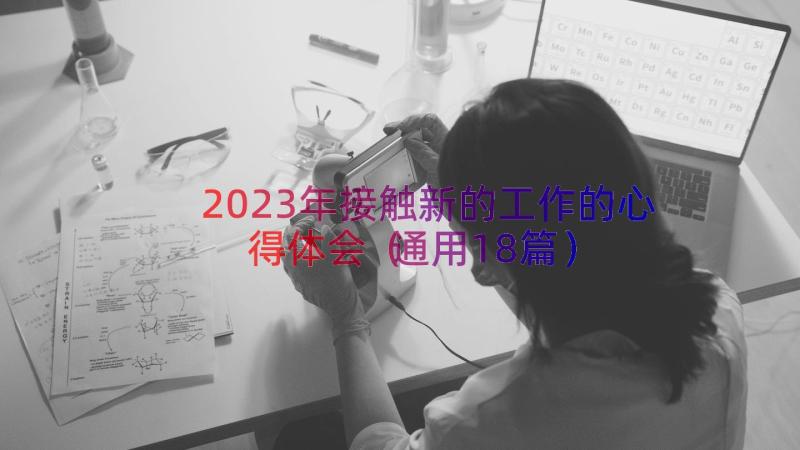 2023年接触新的工作的心得体会（通用18篇）