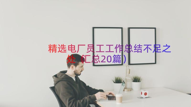 精选电厂员工工作总结不足之处（汇总20篇）