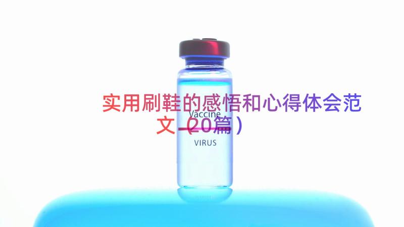 实用刷鞋的感悟和心得体会范文（20篇）