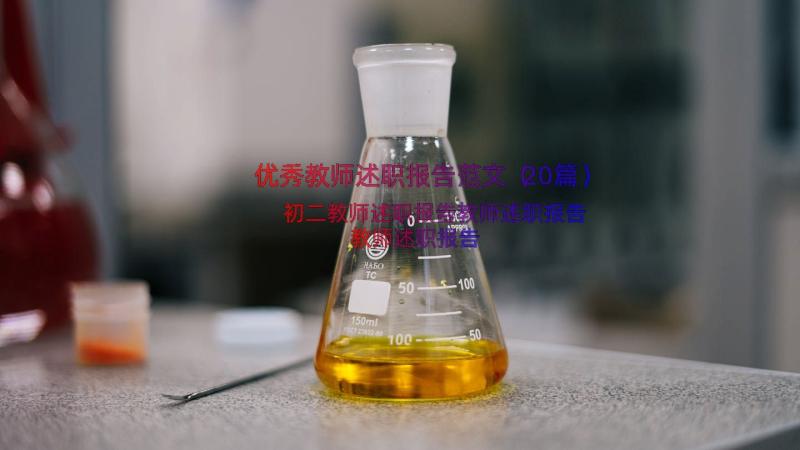 优秀教师述职报告范文（20篇）