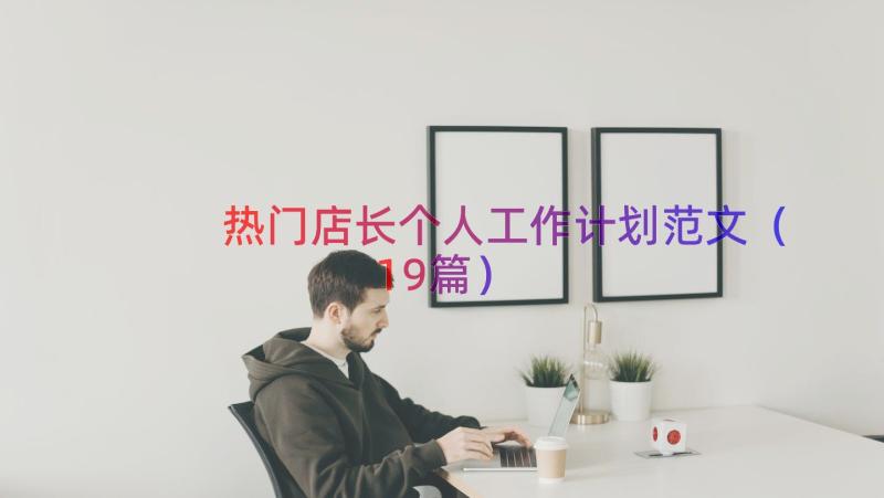 热门店长个人工作计划范文（19篇）