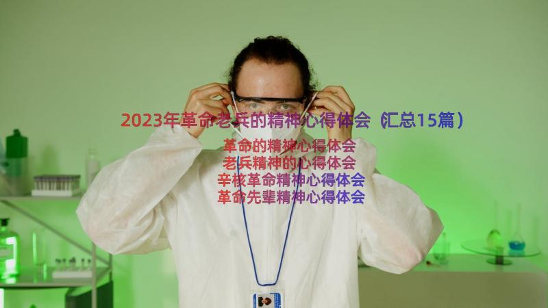 2023年革命老兵的精神心得体会（汇总15篇）