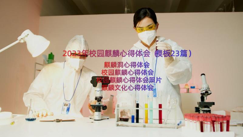 2023年校园麒麟心得体会（模板23篇）