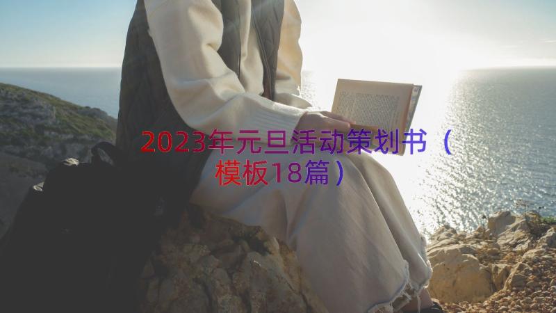 2023年元旦活动策划书（模板18篇）