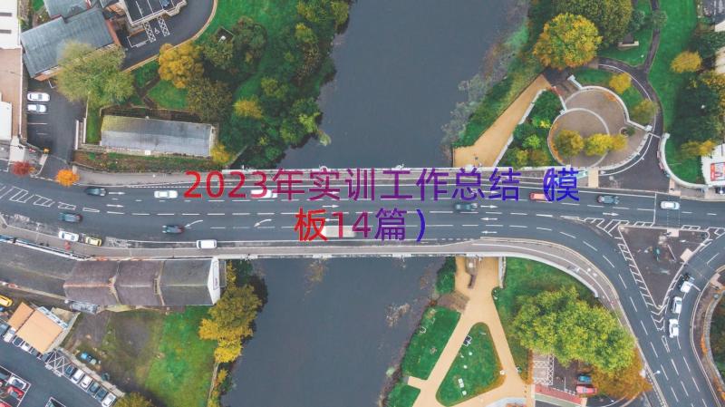 2023年实训工作总结（模板14篇）