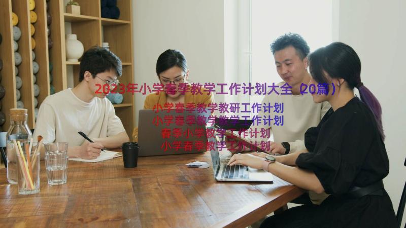 2023年小学春季教学工作计划大全（20篇）