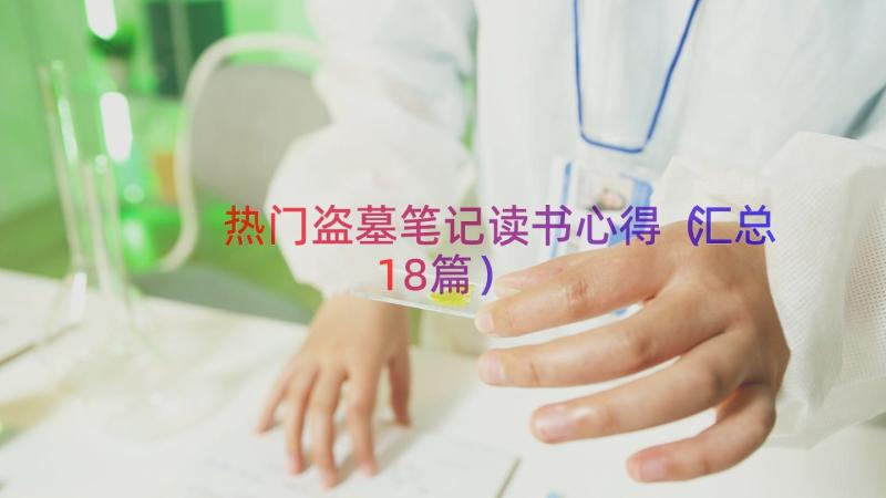 热门盗墓笔记读书心得（汇总18篇）