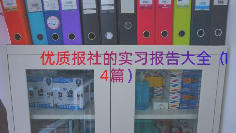 优质报社的实习报告大全（14篇）