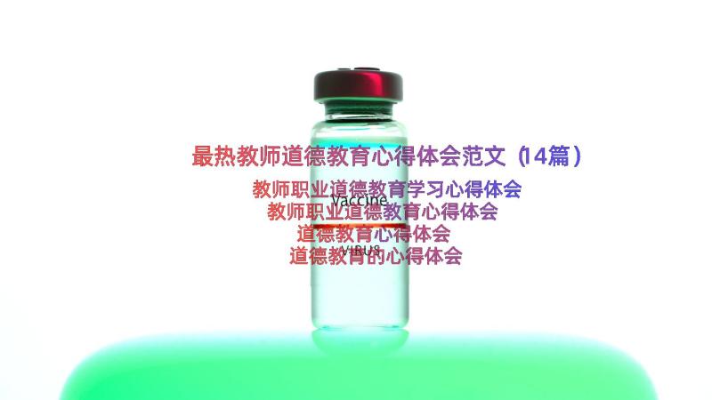 最热教师道德教育心得体会范文（14篇）