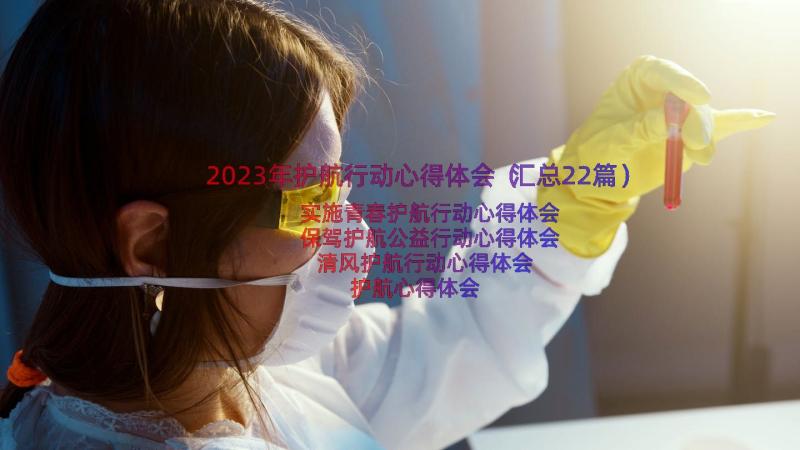 2023年护航行动心得体会（汇总22篇）