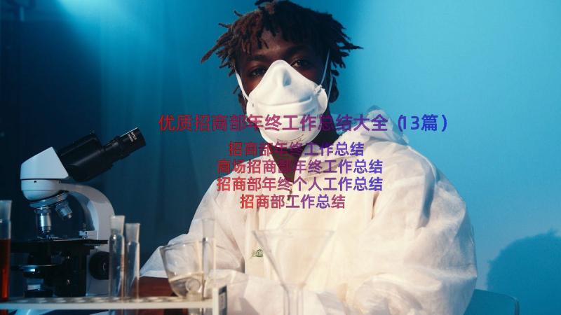 优质招商部年终工作总结大全（13篇）