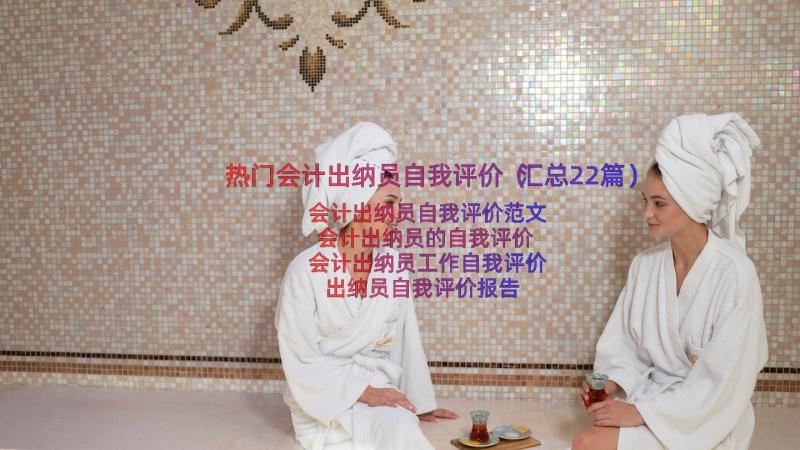 热门会计出纳员自我评价（汇总22篇）