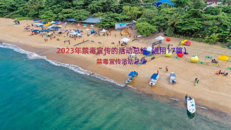 2023年禁毒宣传的活动总结（通用17篇）