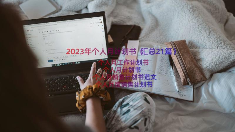 2023年个人月计划书（汇总21篇）