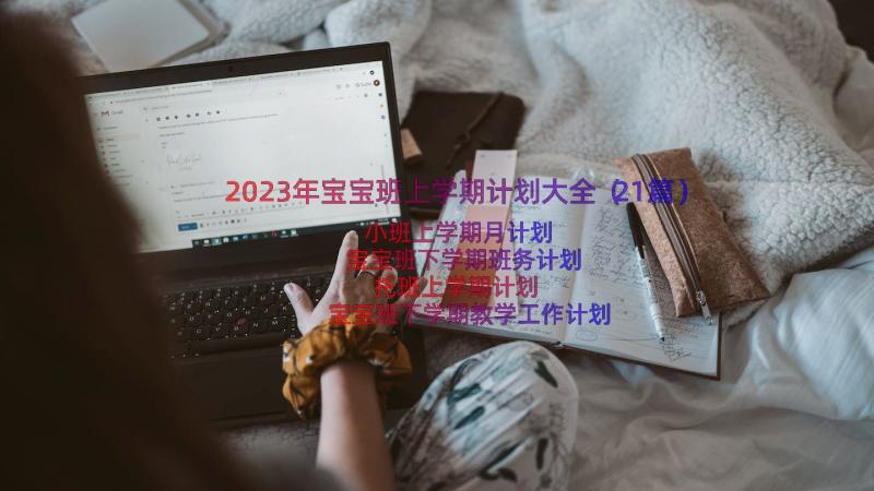 2023年宝宝班上学期计划大全（21篇）