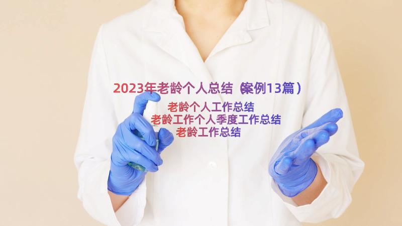 2023年老龄个人总结（案例13篇）