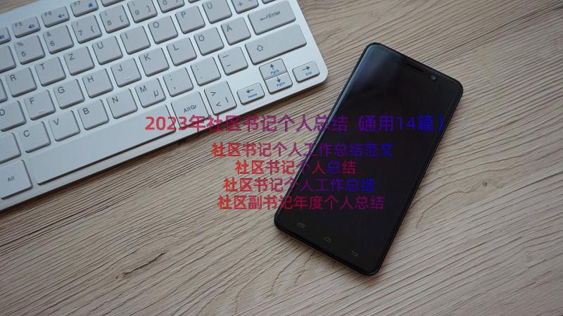 2023年社区书记个人总结（通用14篇）