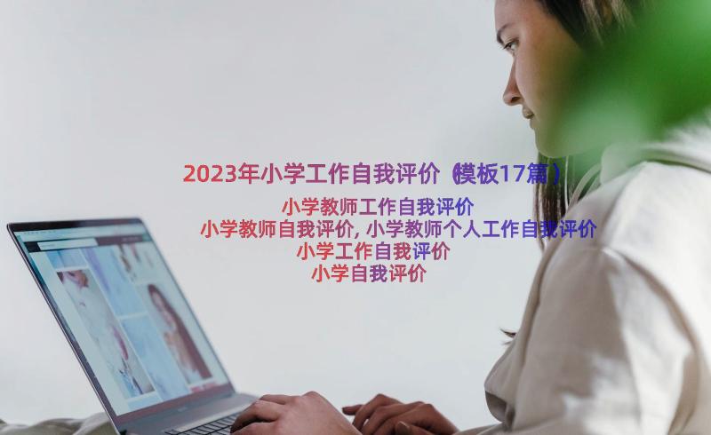 2023年小学工作自我评价（模板17篇）