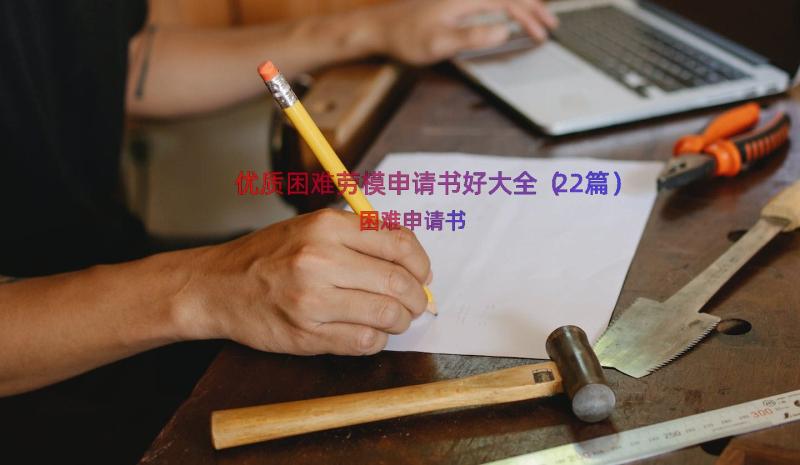 优质困难劳模申请书好大全（22篇）