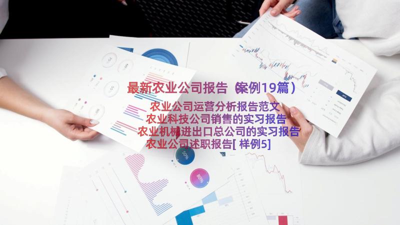 最新农业公司报告（案例19篇）