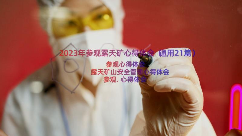 2023年参观露天矿心得体会（通用21篇）