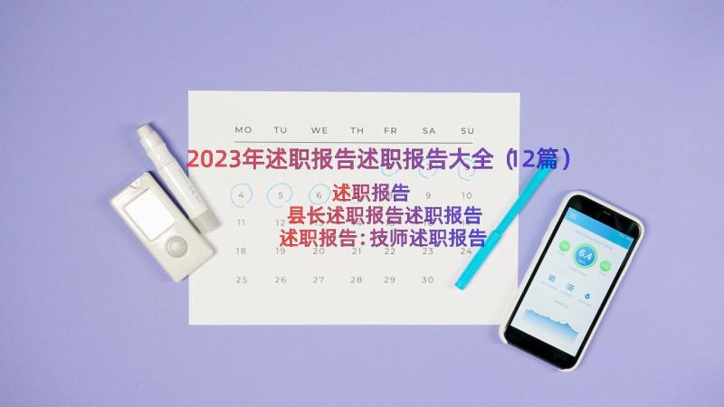 2023年述职报告述职报告大全（12篇）