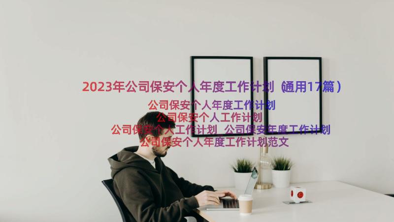 2023年公司保安个人年度工作计划（通用17篇）