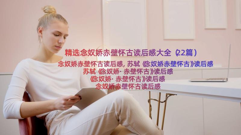 精选念奴娇赤壁怀古读后感大全（22篇）