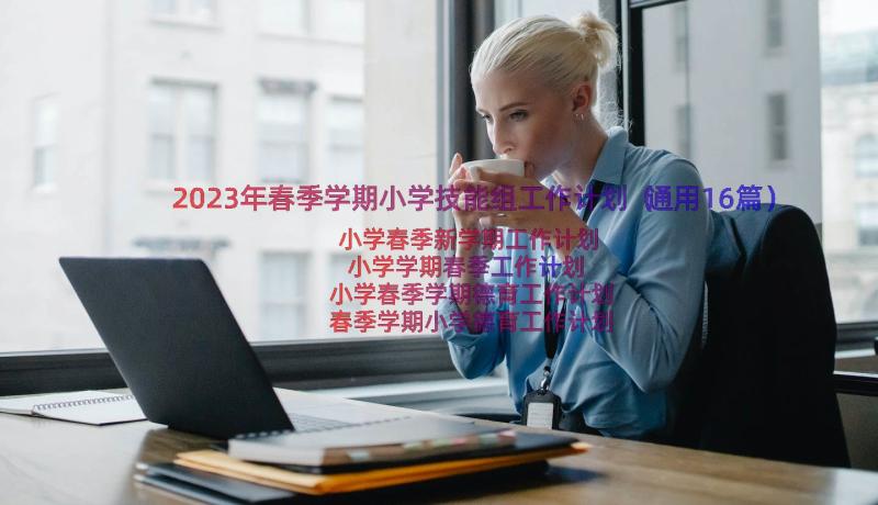 2023年春季学期小学技能组工作计划（通用16篇）