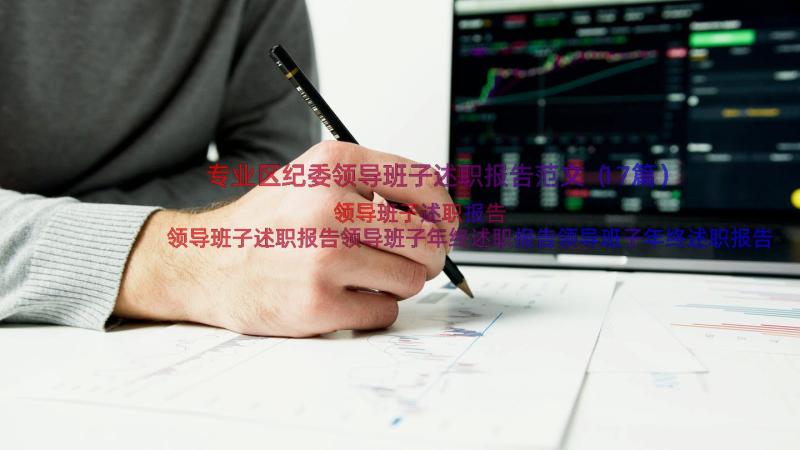 专业区纪委领导班子述职报告范文（17篇）